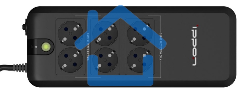 Источник бесперебойного питания Ippon Back Verso 400 751616