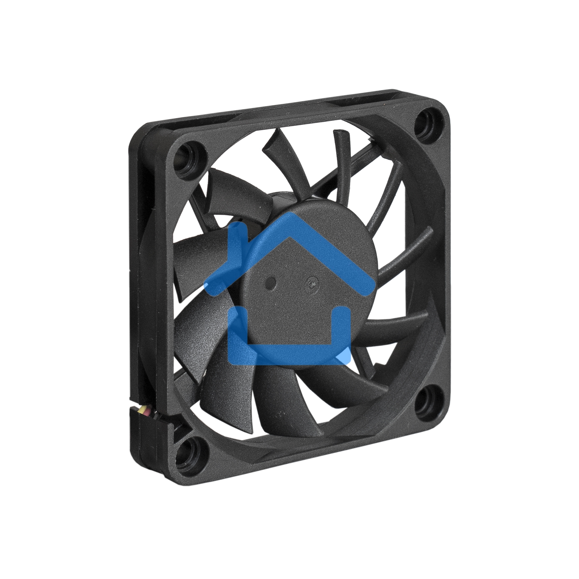 Вентилятор для корпуса ExeGate ExtraSilent ES06010S3P черный, 60 мм, 2000 об/мин, 16 дБ, 3 pin