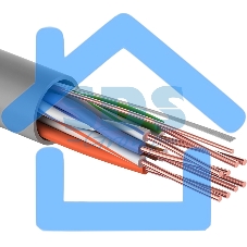 Кабель UTP PROconnect 4PR 24AWG, CU (медь), CAT5E, 100 МГц, PVC, серый, бухта 50 м