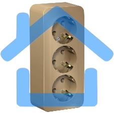 Розетка 3-м ОП BLANCA 16А 250В без шторок c заземл. изол. пласт. титан SchE BLNRA010314 Розетка 3-м ОП BLANCA 16А 250В без шторок c заземл. изол. пласт. титан SchE BLNRA010314