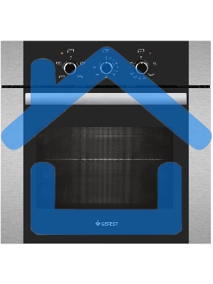 Духовой шкаф Газовый Gefest ДГЭ 621-01 Н3 нержавеющая сталь, встраиваемый
