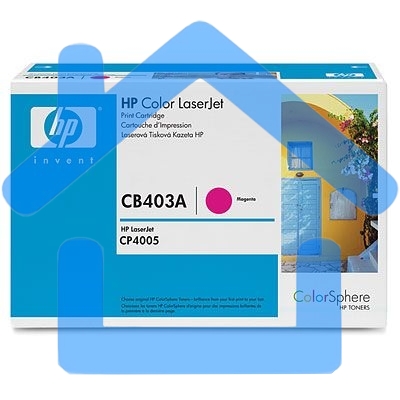 Картридж лазерный HP CB403A пурпурный для CP4005 7500стр.
