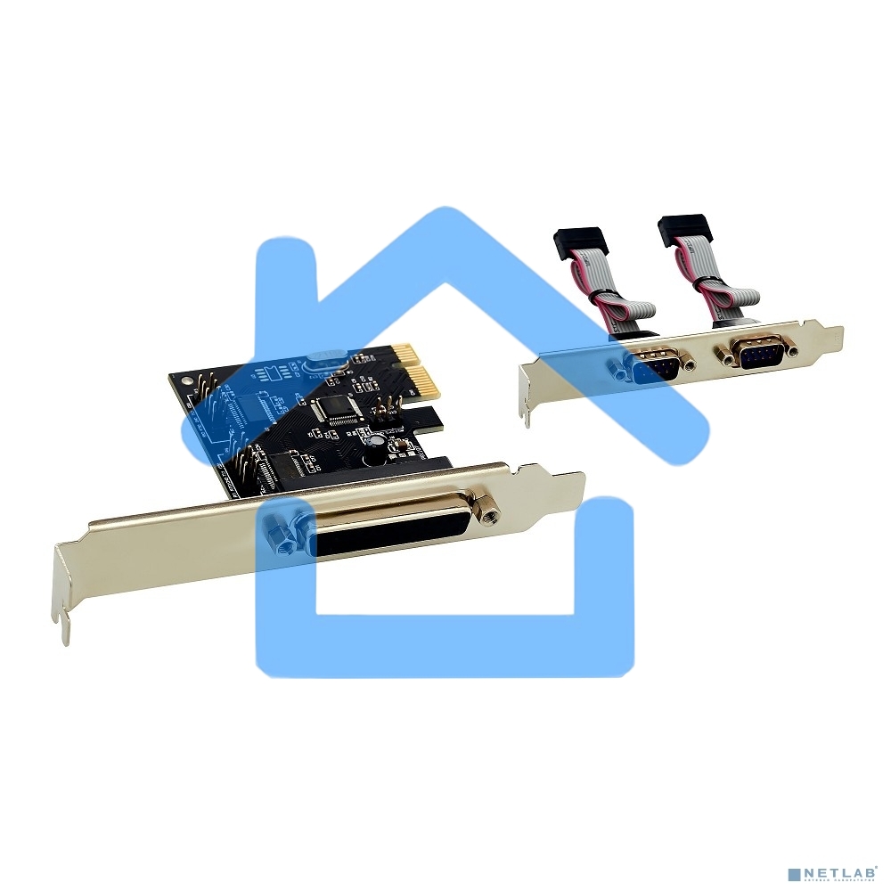 Контроллер ExeGate EXE-303 PCI-E, 2*COM port + 1*LPT (OEM) EX281226RUS