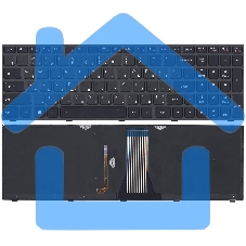 Клавиатура для ноутбука Lenovo IdeaPad G50-70 Z50-70 черная с подсветкой