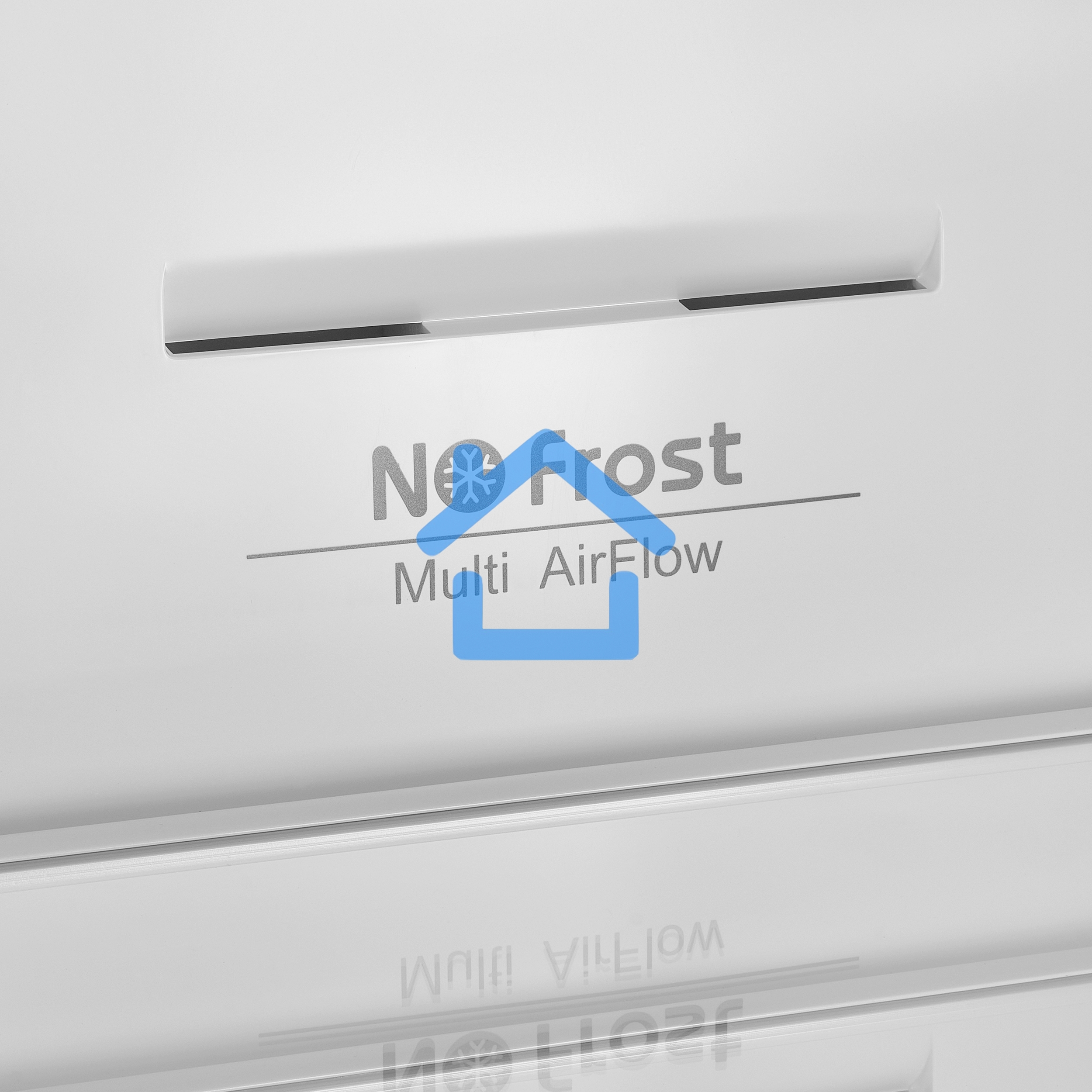Холодильник Maunfeld MFF200NFSB10 Inverter черный двухкамерный 271/106 л морозилка снизу, NoFrost