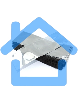 Упаковка 200шт антистатических пакетов 6x18см