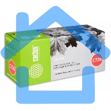 Картридж лазерный Cactus CS-C726S черный (2100 стр.) для Canon LBP-6200/LBP-6200D