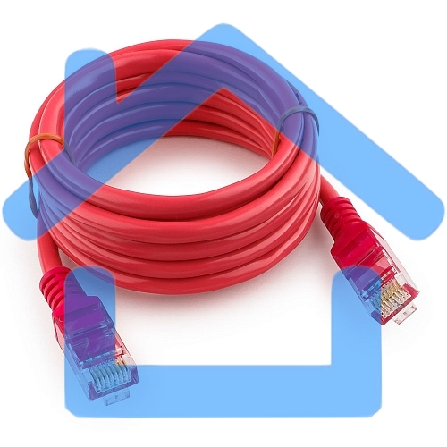 Патч-корд UTP Cablexpert кат.5e, 2м, литой, многожильный (розовый)