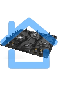 Газовая варочная панель Gorenje GW6D42CLB черный