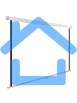 Экран Cactus 125x200см WallExpert CS-PSWE-200x125-WT 16:10 настенно-потолочный рулонный