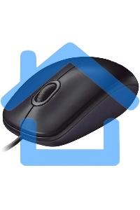 Мышь проводная Logitech M90 черный/серый, 1000 dpi, USB, кнопки - 3