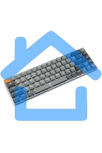 Клавиатура беспроводная Gembird KBW-7 Bluetooth, USB серая