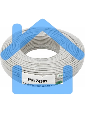 Кабель телефонный 4-жильный 100м (бухта)