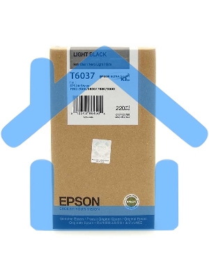 Картридж струйный Epson C13T603700 серый (220 мл) для Epson St Pro 7800/9800/7880/9880