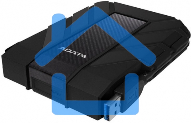 Внешний жесткий диск ADATA USB 3.0 1Tb AHD710P-1TU31-CBK HD710P DashDrive Durable 2.5
