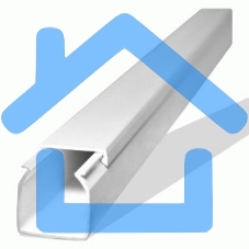 Кабель-канал 12х12 L2000 пластик ЭЛЕКОР ИЭК CKK10-012-012-1-K01