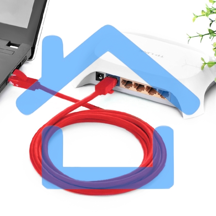 Патч-корд Greenconnect Патч-корд UTP прямой 1.5 m AWG24 кат.5е,  RJ45,  медь, литой (Красный), пластик пакет (GCR-LNC04-1.5m)