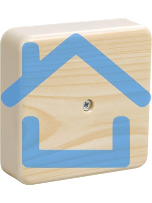 Коробка распаячная ОП 75х75х28 IP20 КМ41216-04 (6 клем. 6кв.мм) сосна ИЭК UKO10-075-075-028-K34