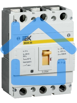 Выключатель автоматический Iek SVA4410-3-0250 ВА44 35 3Р 250A 15кА
