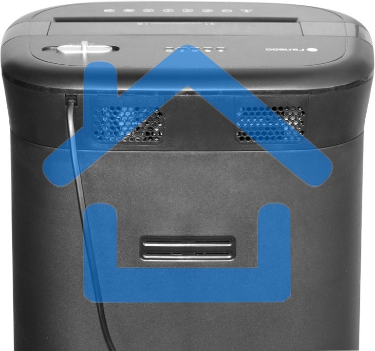 Шредер ГЕЛЕОС УМ28-4, DIN P-4 (4 ур-нь секр.), фрагмент 3,9х30мм, 19-21 лист (70г/м2), CD/пл.карты/скрепки/скобы, 28 литров