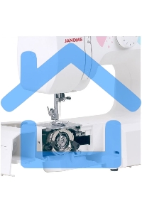 Швейная машина Janome JQ 2515S белый