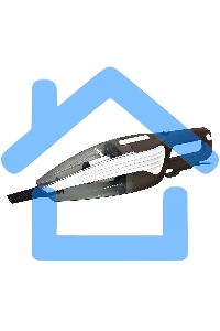 Пылесос вертикальный/ручной Starwind SCH1260 коричневый/белый, питание от сети, 120 Вт, уборка сухая, пылесборник 1.2 л