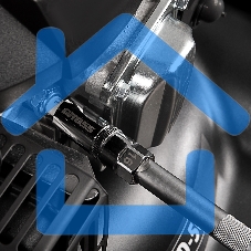 Головка торцевая свечная, магнитная,12-гранная, 16 мм, под квадрат 1/2