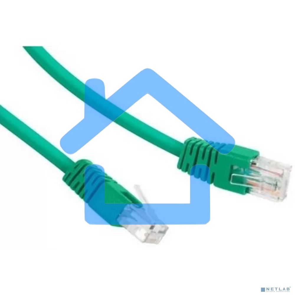 Патч-корд UTP Cablexpert кат.5e, 1.5м, литой, многожильный (зеленый)