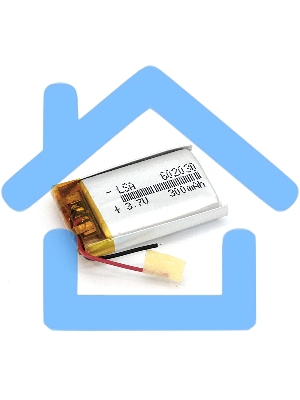 Аккумулятор Li-Pol (батарея) 6*20*30мм 2pin 3.7V/300mAh