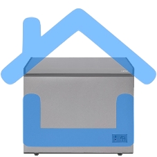 Морозильный ларь Бирюса Б-M210KX, металлик, 200л