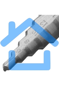 Сверло ступенчатое по металлу Сибртех 4-6-8-10-12-14-16-18-20-22-24-26-28-30-32 мм, 4241