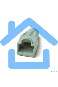 Изолирующий колпачок Hyperline BOOT-BK-10 для разъемов RJ-45, черный (10 шт.)