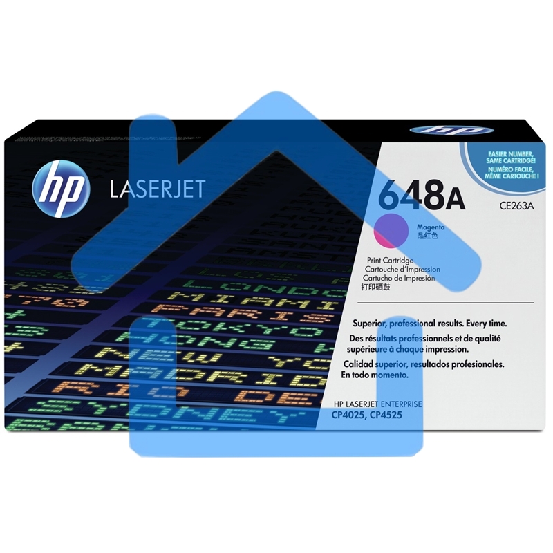 Картридж лазерный HP CE263A пурпурный CLJ CP4025/CP4525 (11000стр.)