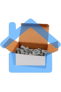 Строительно-монтажная клемма СМК 224 для светильника на 2 проводника (1,0-2,5)/(0,5-2,5) мм², белая (100 шт./уп.) Rexant