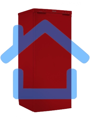 Холодильник Pozis RS-405 рубиновый однокамерный 157/22 л морозилка сверху