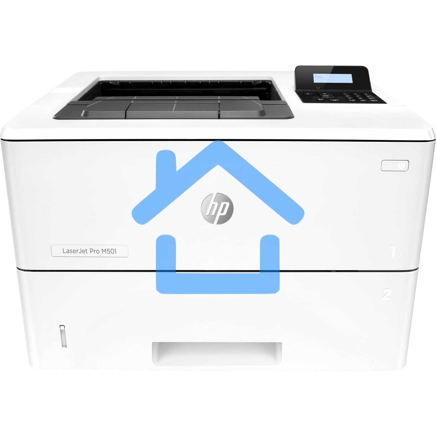 Принтер лазерный HP LaserJet Pro M501dn (J8H61A), A4, ч/б, печ. до 45 стр/мин., 600 x 600 dpi, USB, RJ-45, Air Print