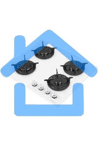 Газовая варочная панель HOMSair HGG641WH