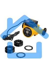 Циркуляционный насос CP32-6, напор 6 м, 70 л/мин, 1 м кабель, монт. длина 180 мм Denzel