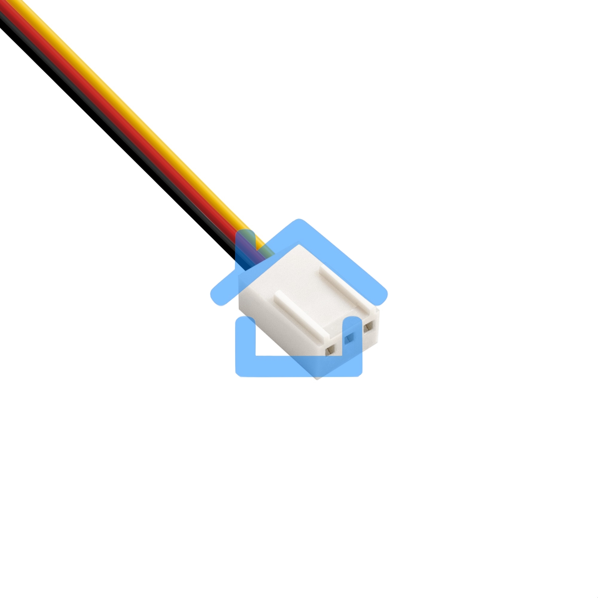 Вентилятор для корпуса ExeGate EX06025B3P черный, 60 мм, 3500 об/мин, 25 дБ, 3 pin