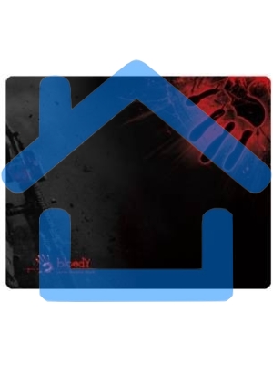 Коврик для мыши A4Tech Bloody B-080 черный/рисунок