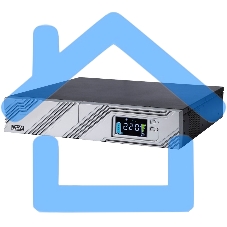 Источник бесперебойного питания Powercom Smart King RT SRT-1500A LCD 1350Вт 1500ВА черный