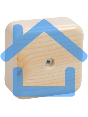 Коробка распаячная ОП 50х50х20 IP20 КМ41206-04 (4 клем. 3кв.мм) сосна ИЭК UKO10-050-050-020-K34