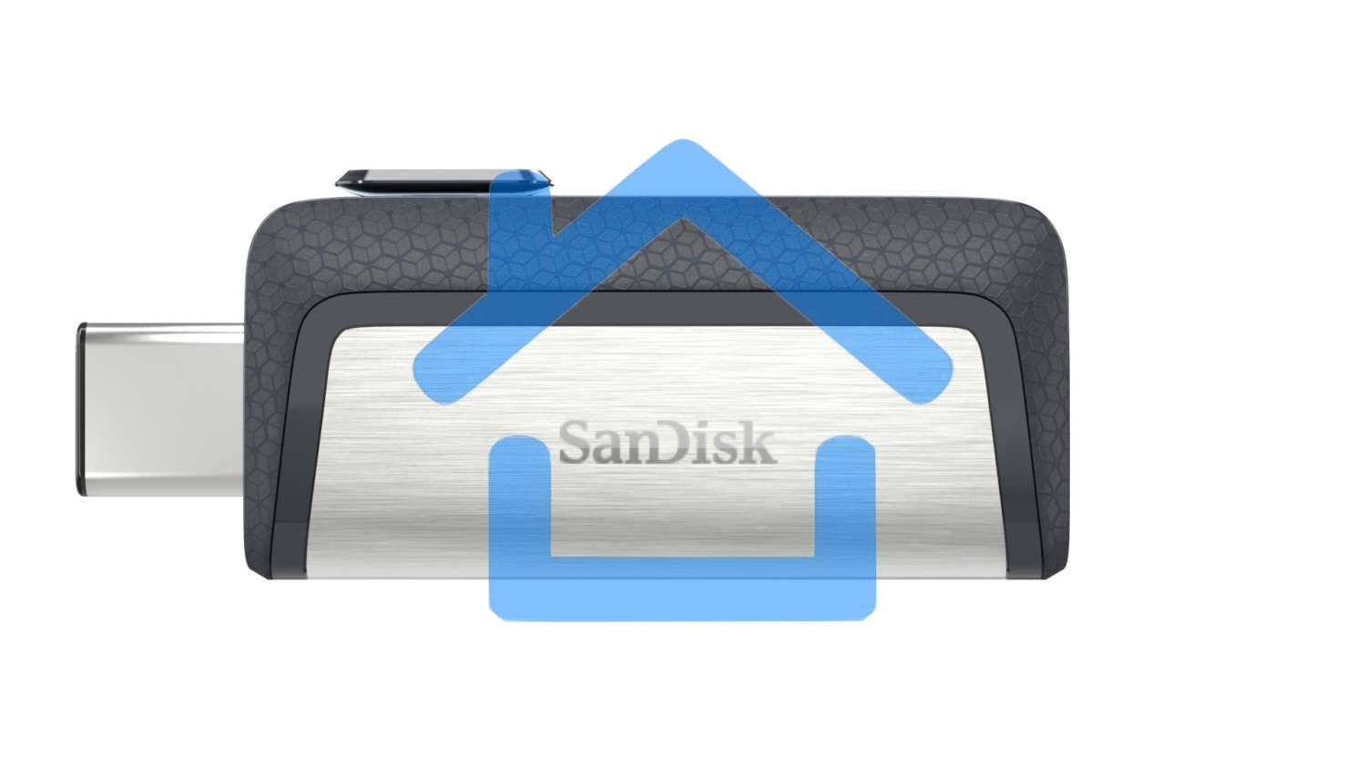 Флешка USB R/W Sandisk 32Gb Ultra Dual SDDDC2-032G-G46 USB3.0 серый/узор