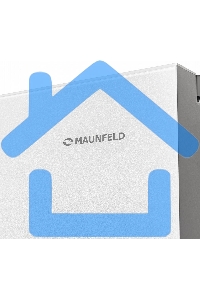 Холодильник Maunfeld MFF177NFW белый глянец двухкамерный 263/170л морозилка сбоку, No Frost, Side by Side