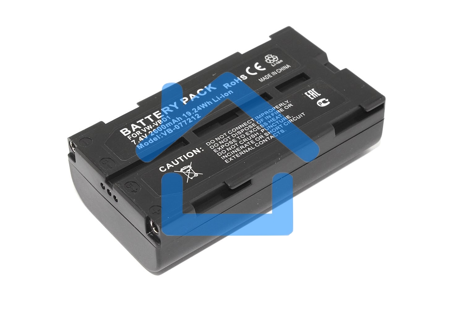 Аккумуляторная батарея для видеокамеры Panasonic AG-BP (VW-VBD1) 7.4V 2600mAh