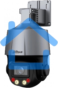 Мини-PTZ IP-видеокамера DAHUA DH-SD3C405DB-GNY-A-PV Smart Dual Light с активным сдерживанием и ИИ 4Мп, 1/2.8” CMOS, 5x моторизованный объектив 2.7~13,5мм (5x), видеоаналитика, ИК до 50, LED до 30м