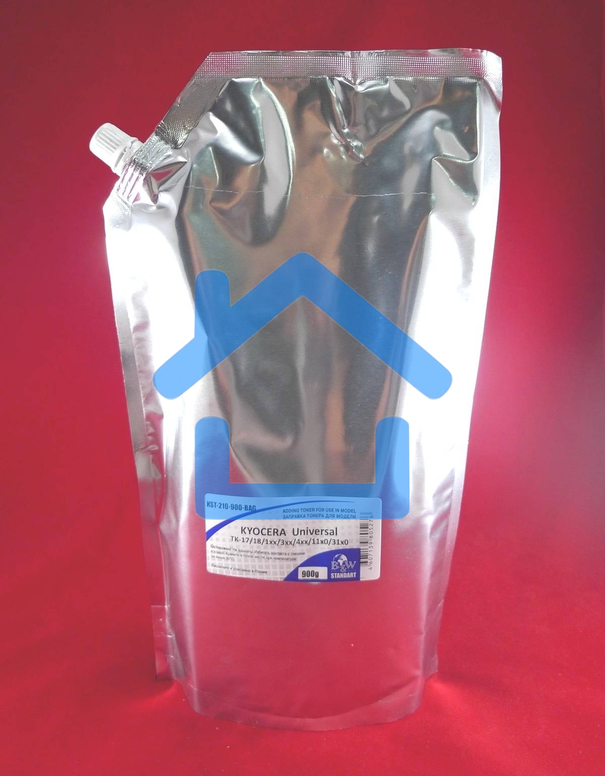 Тонер Kyocera Universal (TK-17/18/20H/100/110/111/112/113/120/122/130/131/132/133/134/140/142/144/170/172/310/312/320/322/330/332/340/342/344/350/352/354/435/475/1110/1120/3110/3130) (OEM совместимый) (пакет 900г) Black&White фас. России