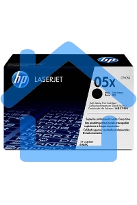 Картридж лазерный HP CE505X черный для LJ P2055 6500стр.