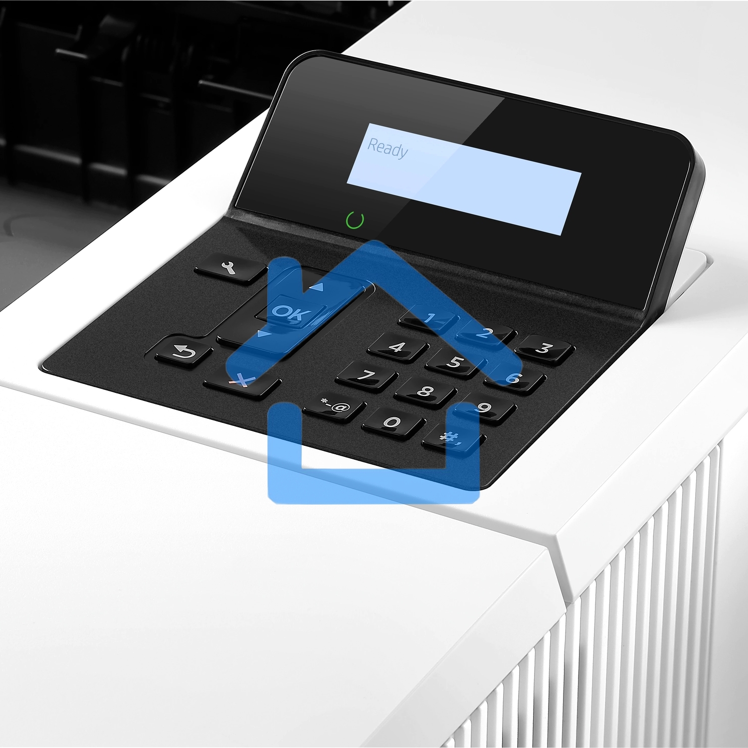 Принтер лазерный HP LaserJet Pro M501dn (J8H61A), A4, ч/б, печ. до 45 стр/мин., 600 x 600 dpi, USB, RJ-45, Air Print