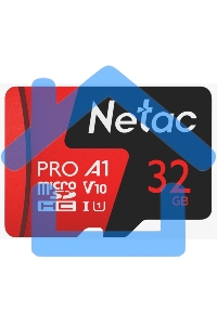 Флеш карта MicroSD card Netac P500 Extreme Pro 32Gb, retail version w/o SD adapter